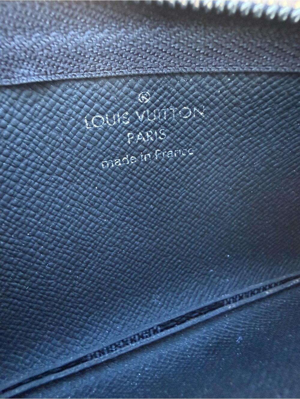 Louis Vuitton Damier Graphite Key Pouch and Certificate of Authenticity - Picture 9 of 11